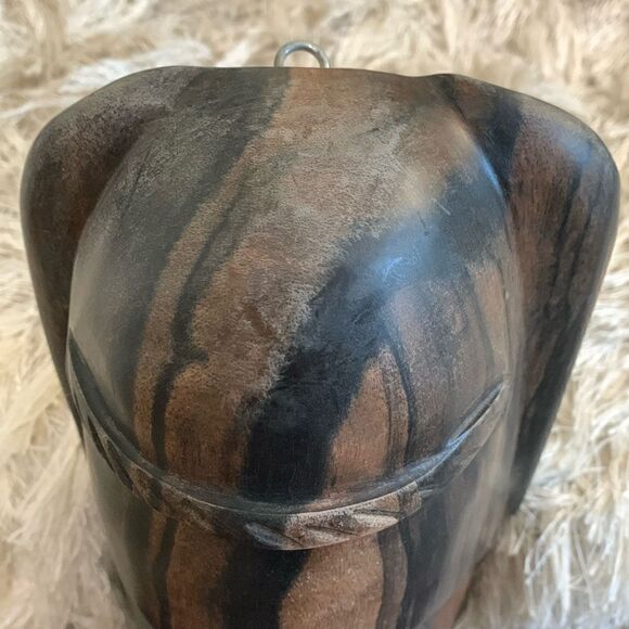 Hand Carved Wooden Senagalese Mask - Picture 5 of 17